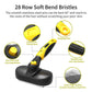Self-Cleaning Pet Grooming Brush with Anti-Slip Handle