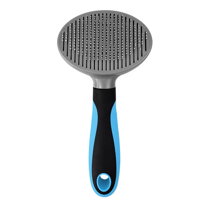 Self-Cleaning Slicker Pet Grooming Brush Anti-Slip