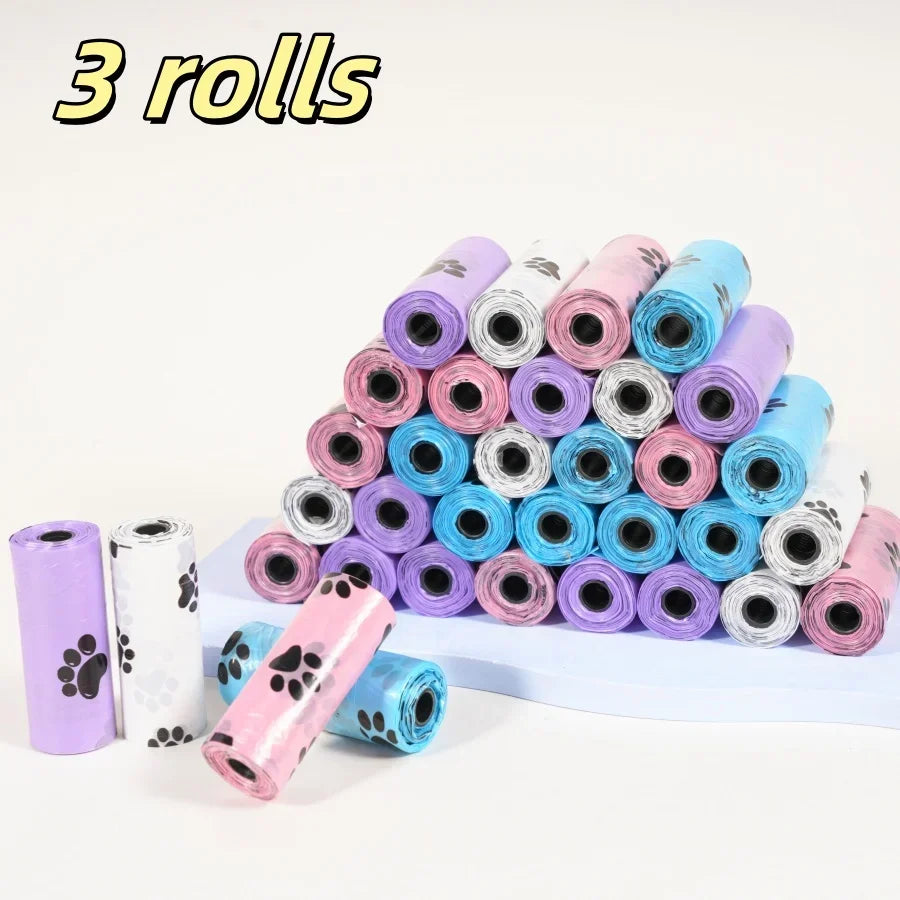 180-Count Thick Leak-Proof Dog Poop Bags Rolls