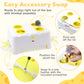 3-Mode Rechargeable Interactive Cat Toy with Feathers