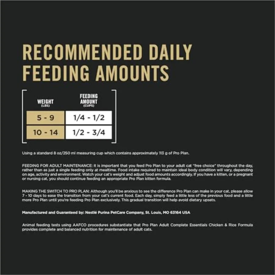 High Protein Chicken Rice Cat Food with Probiotics