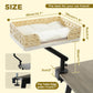 360° Rotatable Cat Desk Bed with Adjustable Stand