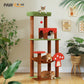 Multi-Level Cat Tree with Hammock and Scratching Posts