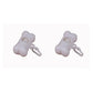 Bone-Shaped Portable Dog Waste Bag Holder with Bags