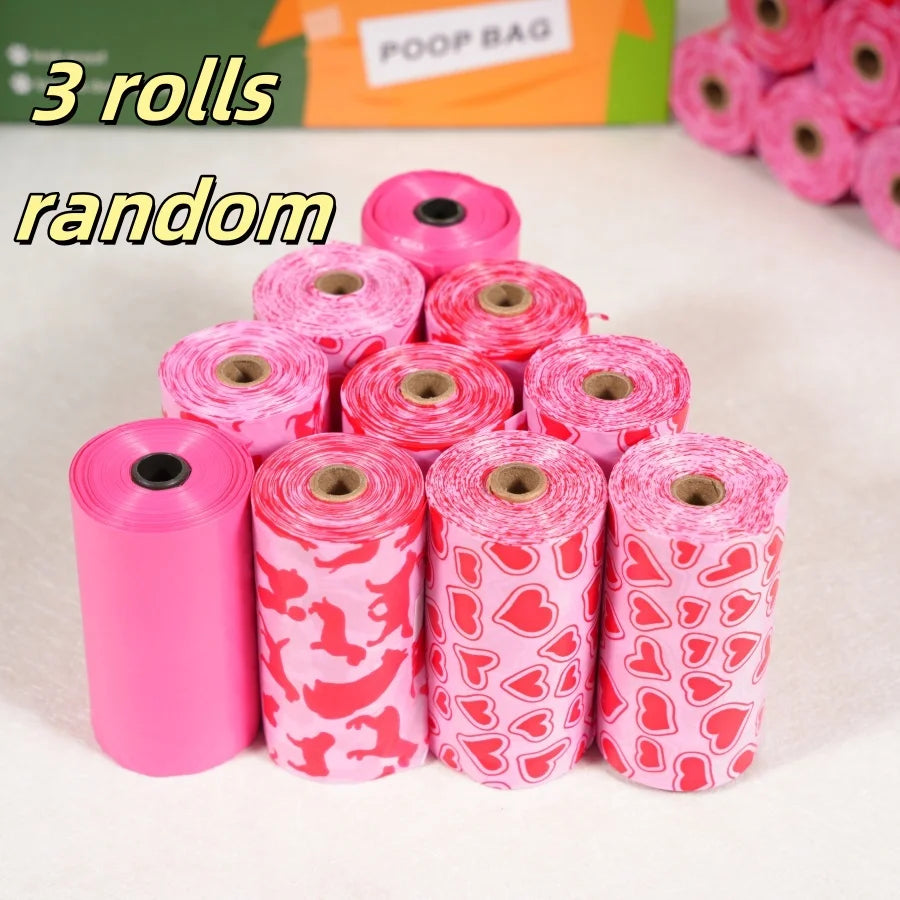180-Count Thick Leak-Proof Dog Poop Bags Rolls