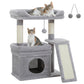 27-Inch Safe Cat Tree with Condo and Perch