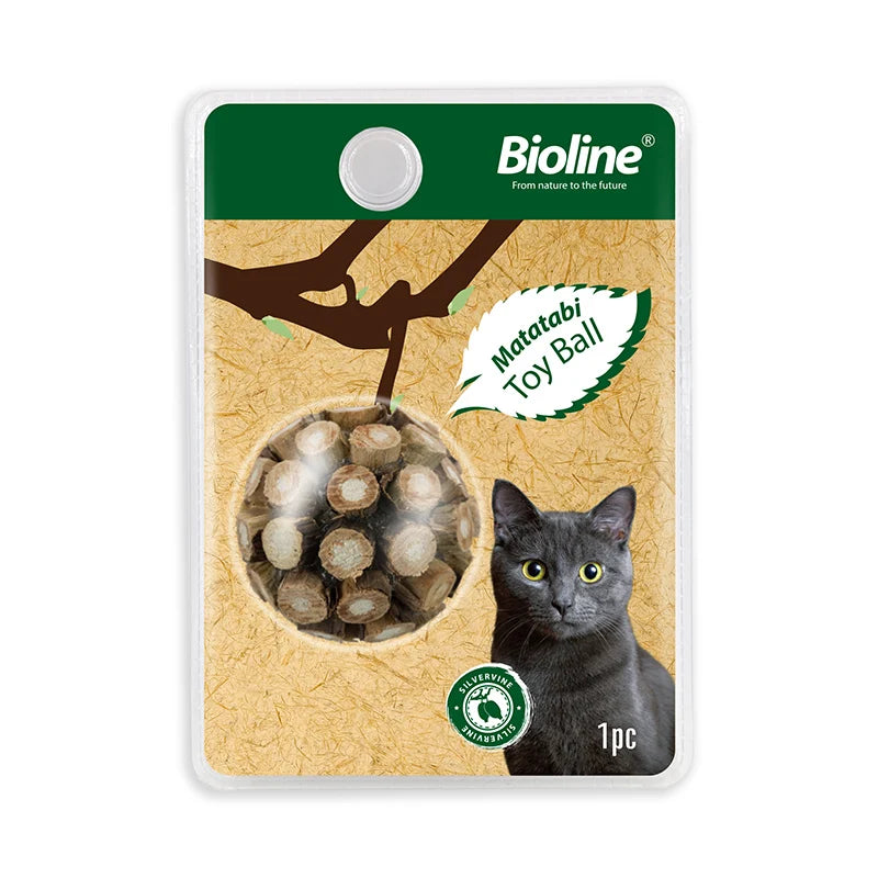 Matatabi Cat Toy Ball Teeth Cleaning Chew