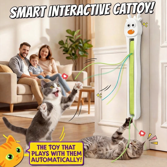 Automatic Flying Rope Cat Toy with Motion Modes