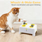3-Mode Rechargeable Interactive Cat Toy with Feathers