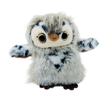 Realistic Owl Sound Cat Toy with Fluttering Wings