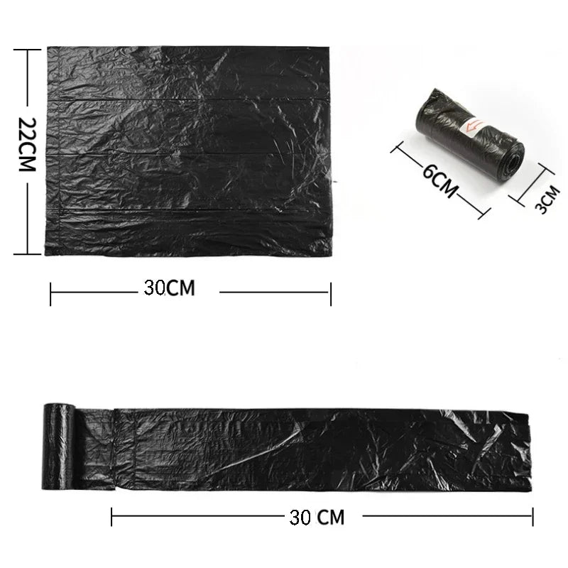 10-Roll Degradable Pet Waste Bags for Cleanup