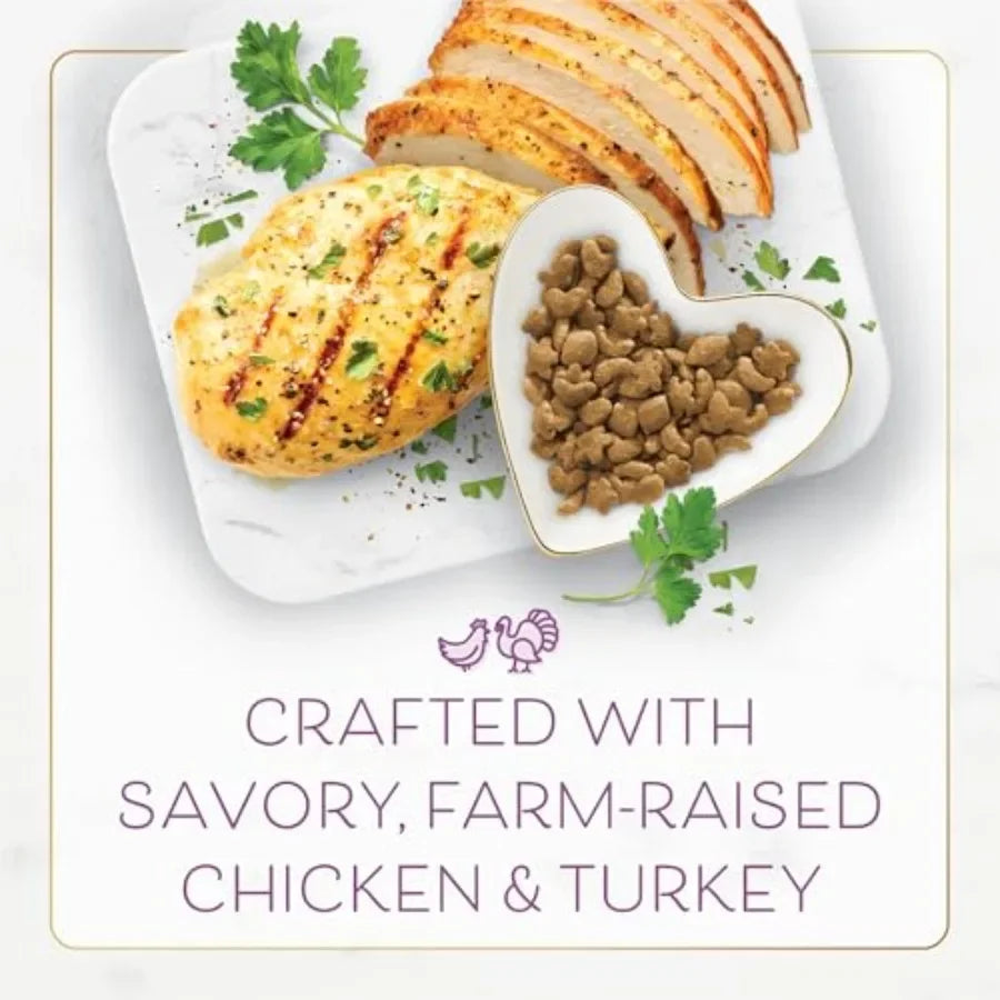 Purina Chicken Turkey Dry Cat Food 7 lb Bag