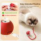 Smart Automatic Cat Ball Toy with Rope Features