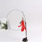 Colorful Feather Bell Sucker Cat Teaser Wand Toy