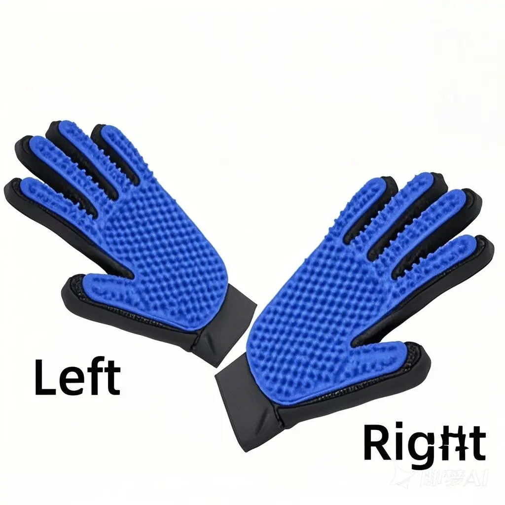 Pet Grooming Glove Hair Remover Massage Brush for Pets