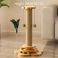 Solid Wood Cat Turntable Scratching Post with Teaser