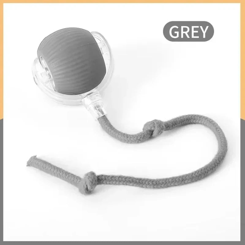 Smart Automatic Cat Ball Toy with Rope Features
