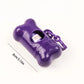 Bone-Shaped Portable Dog Waste Bag Holder with Bags