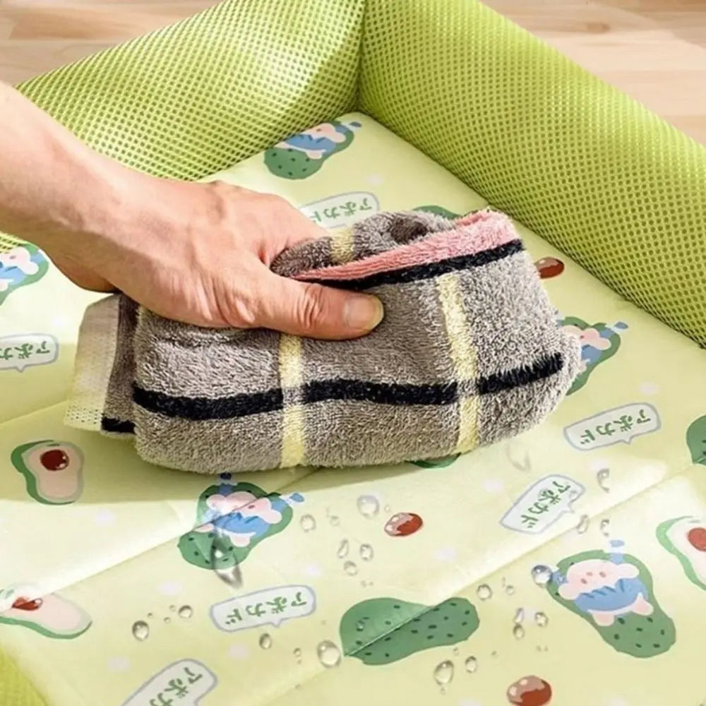 Square Cooling Pet Bed for Dogs and Cats