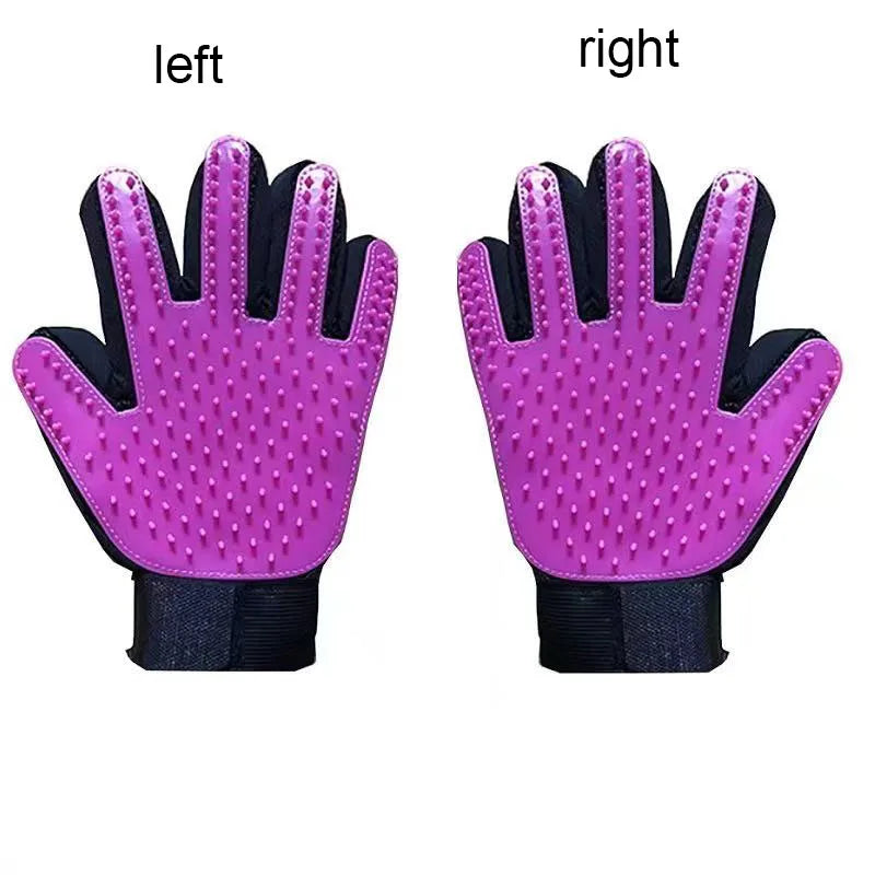 Pet Grooming Glove Hair Remover Massage Brush for Pets