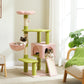 Flower Multi-Level Cat Tree with Sisal Scratching Posts