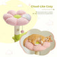 Flower Multi-Level Cat Tree with Sisal Scratching Posts