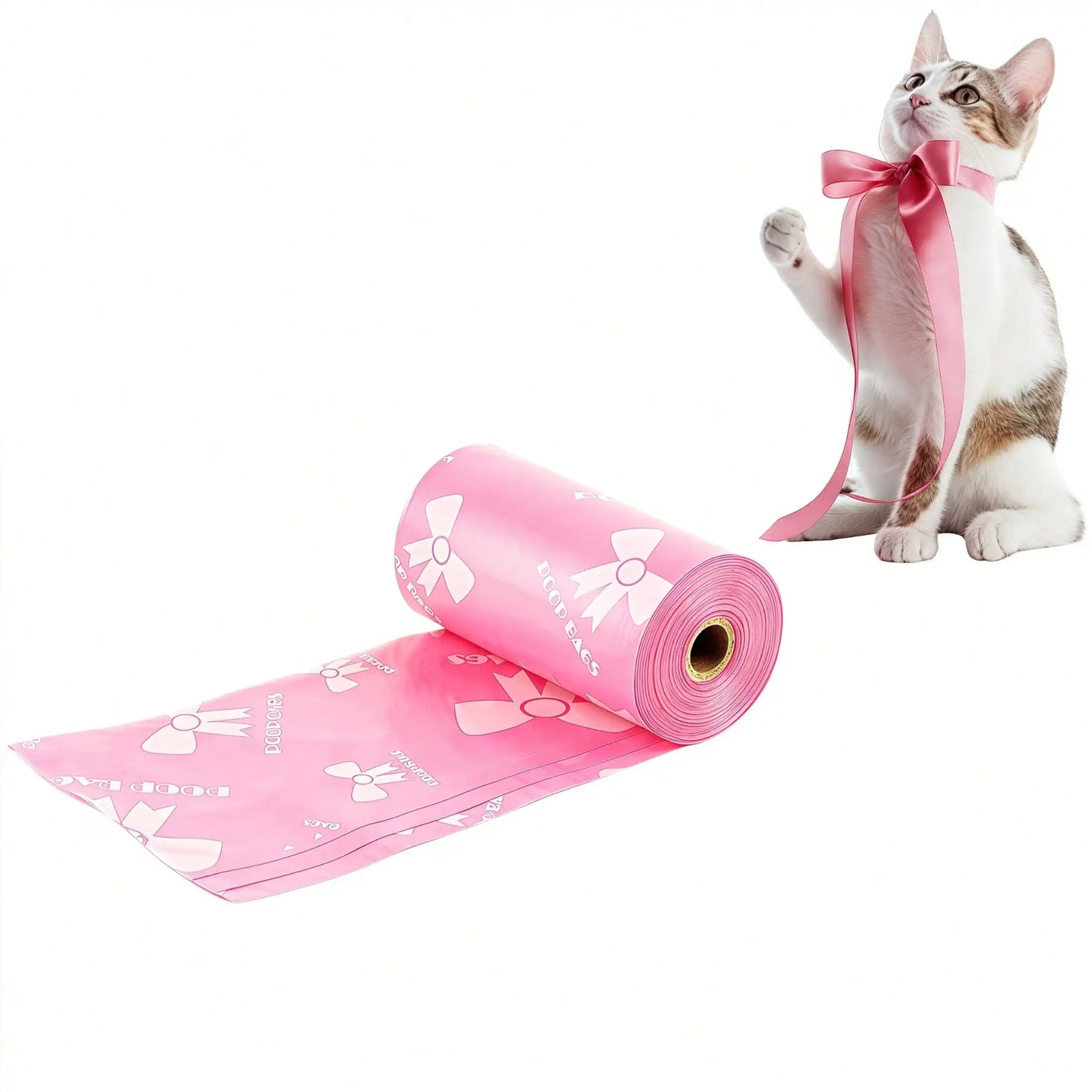 180-Count Thick Leak-Proof Dog Poop Bags Rolls