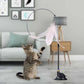 Colorful Feather Bell Sucker Cat Teaser Wand Toy