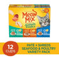 Paté Shreds Wet Cat Food Variety Pack 12 Cups