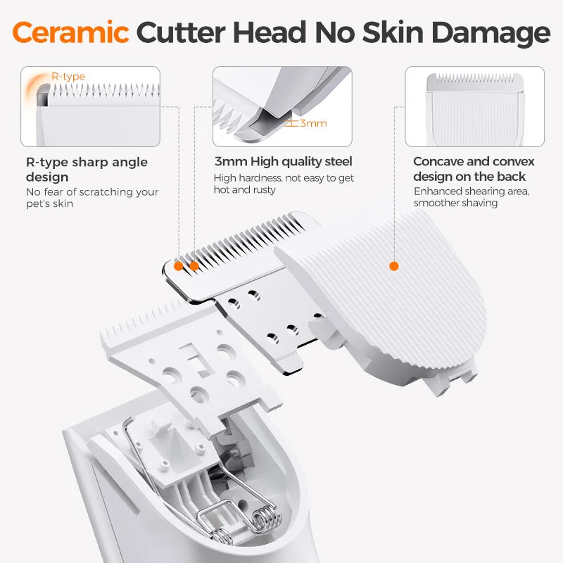 4-in-1 Electric Pet Grooming Trimmer Kit Professional