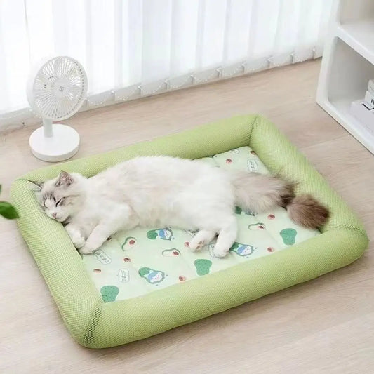 Square Cooling Pet Bed for Dogs and Cats