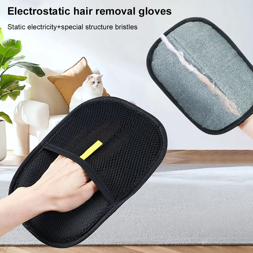 Pet Grooming Deshedding Glove Hair Remover for Pets