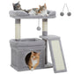 27-Inch Safe Cat Tree with Condo and Perch