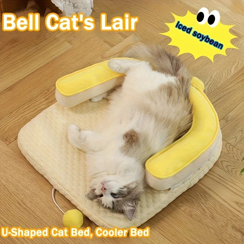 Summer Cooling Pet Bed for Cats and Dogs