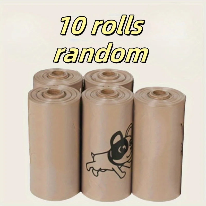 180-Count Thick Leak-Proof Dog Poop Bags Rolls