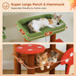 Multi-Level Cat Tree with Hammock and Scratching Posts