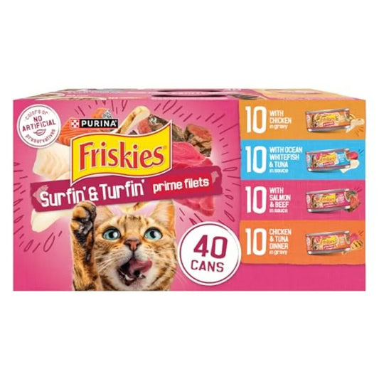 Purina Gravy Wet Cat Food Variety Pack Cans