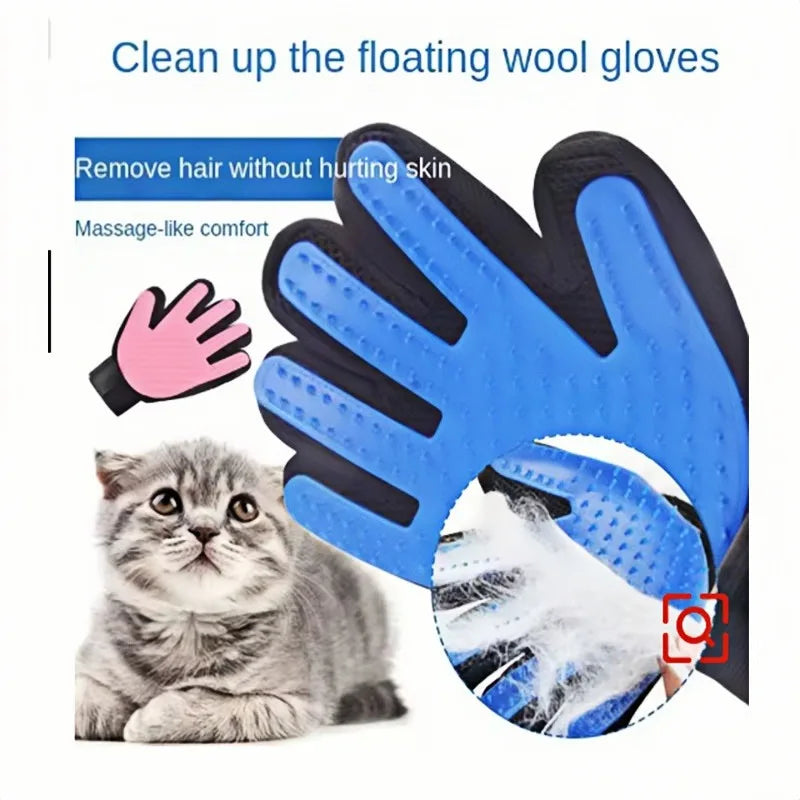 Pet Grooming Glove Hair Remover Massage Brush for Pets