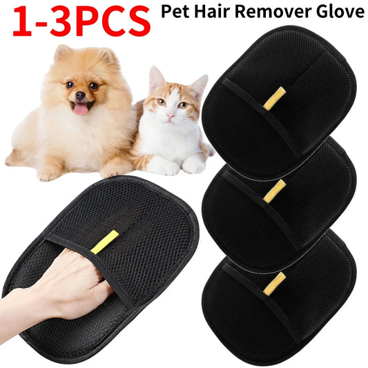 Pet Grooming Deshedding Glove Hair Remover for Pets