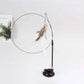 Colorful Feather Bell Sucker Cat Teaser Wand Toy