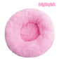Super Soft Pet Cat Bed Plush Full Size Washable Calm Bed Donut Bed Comfortable Sleeping Artifact Suitable For Winter