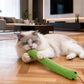 Cat Toy Snake Interactive Kitten Chew Toys Pet Cat Plush Toy Bite-resistant Teeth Cleaning Cat Sound Toy