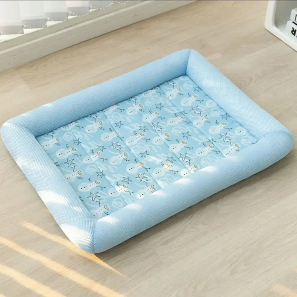 Square Cooling Pet Bed for Dogs and Cats