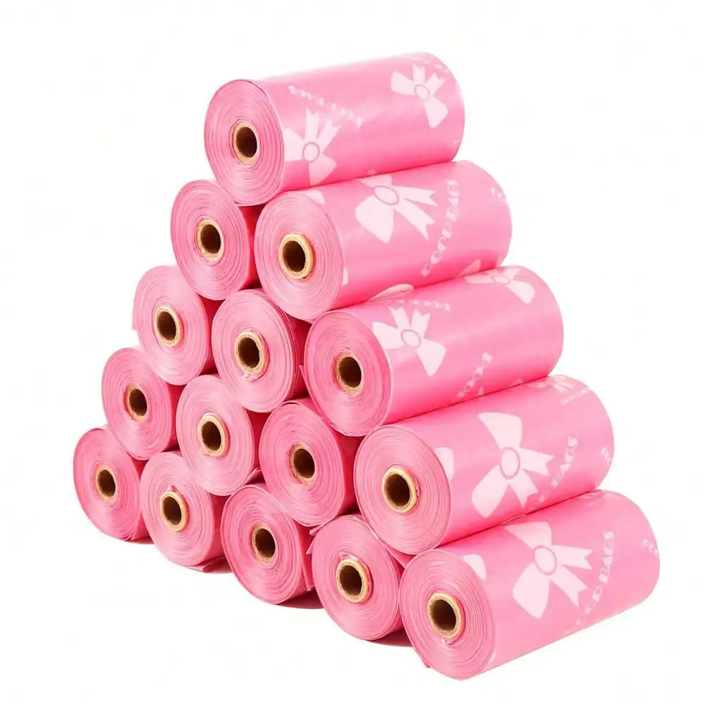 180-Count Thick Leak-Proof Dog Poop Bags Rolls