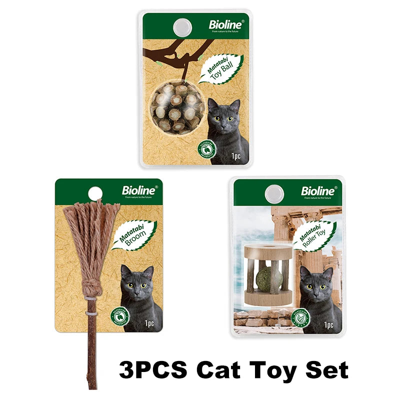 Matatabi Cat Toy Ball Teeth Cleaning Chew
