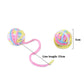 Colorful Yarn Ball Cat Toys with Bell Sounds