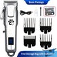 Pet Hair Clipper with LED Display Grooming Trimmer