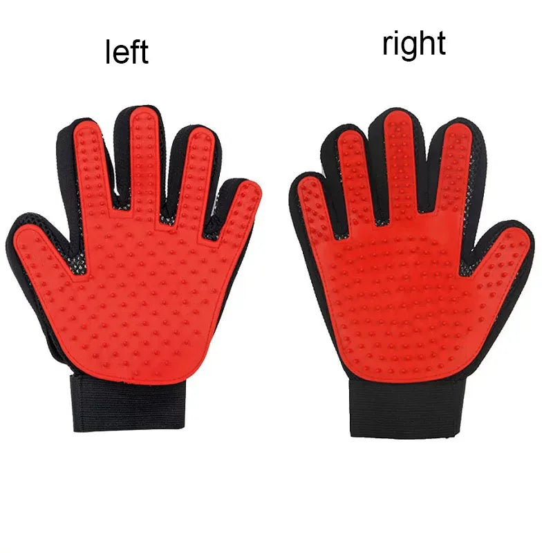 Pet Grooming Glove Hair Remover Massage Brush for Pets
