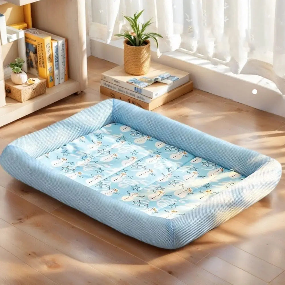 Square Cooling Pet Bed for Dogs and Cats