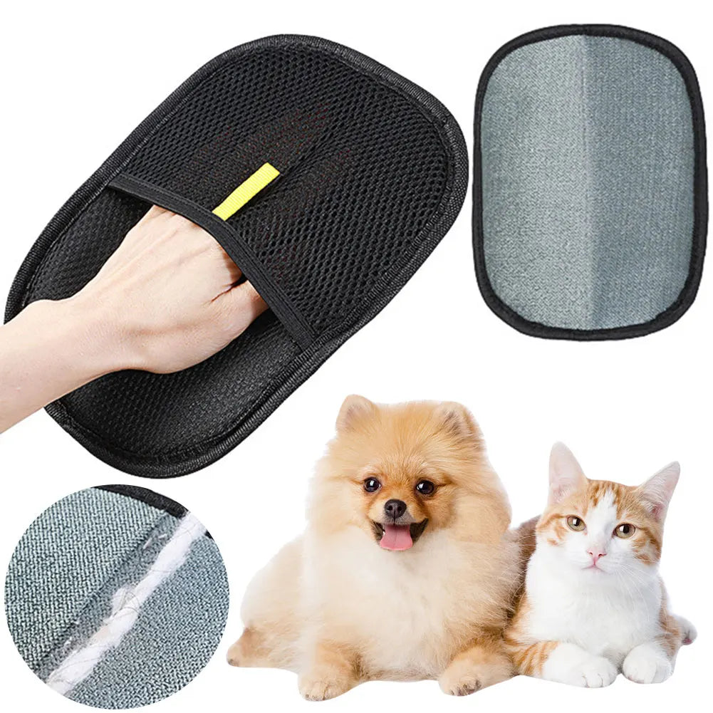 Pet Grooming Deshedding Glove Hair Remover for Pets